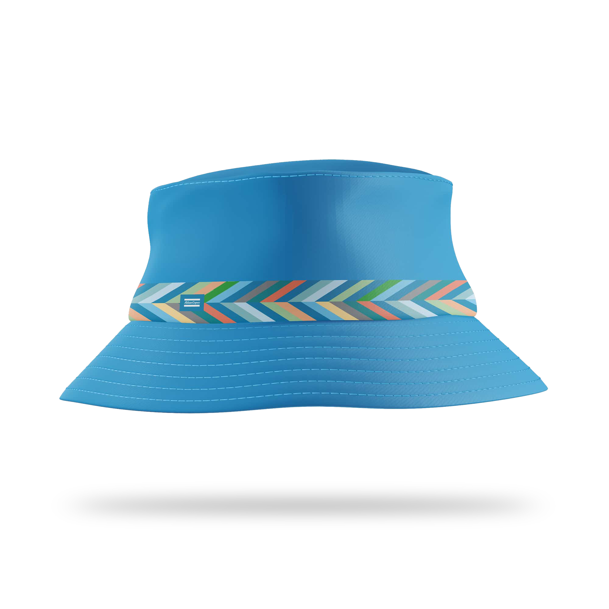 blue fishing hat