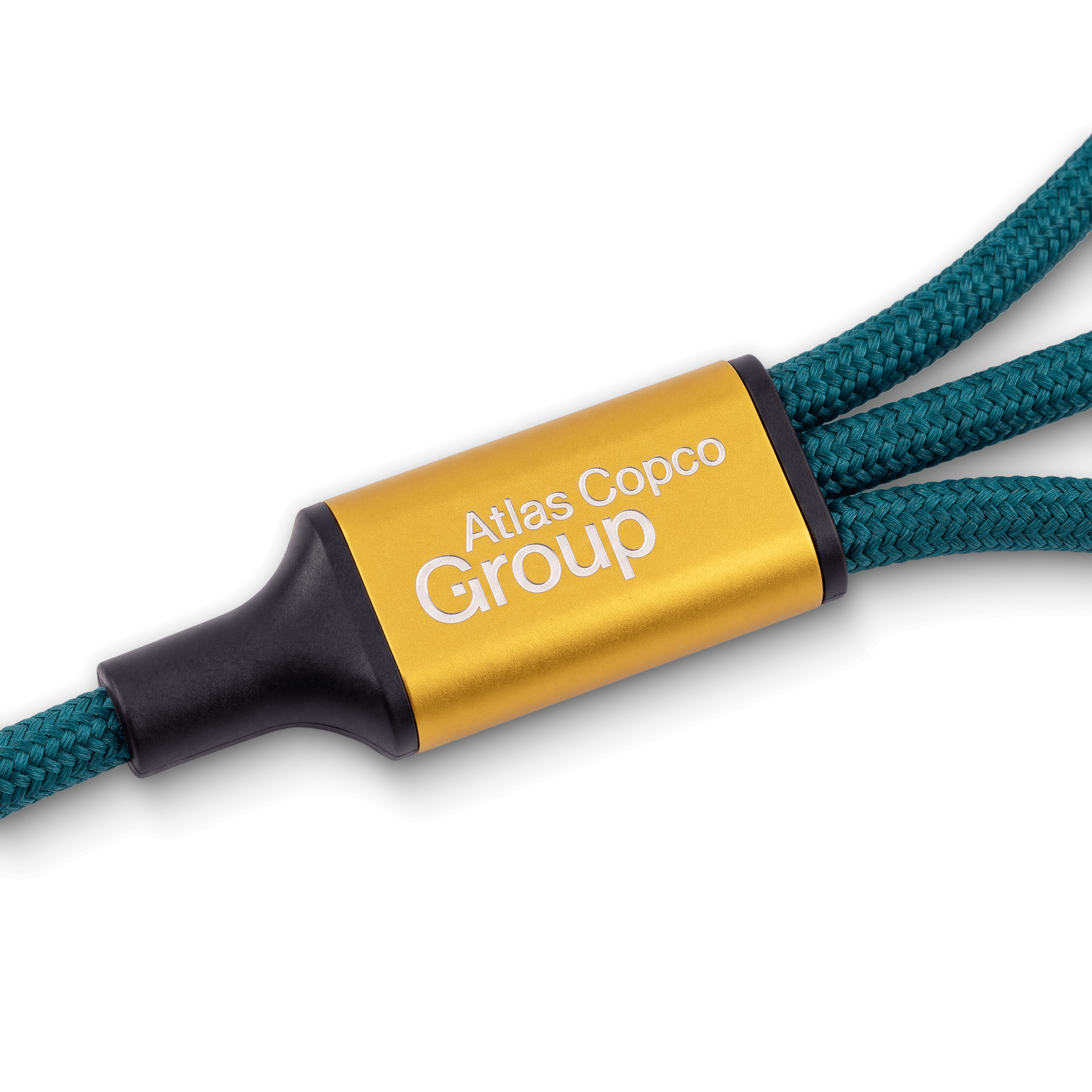 teal and gold multicable 