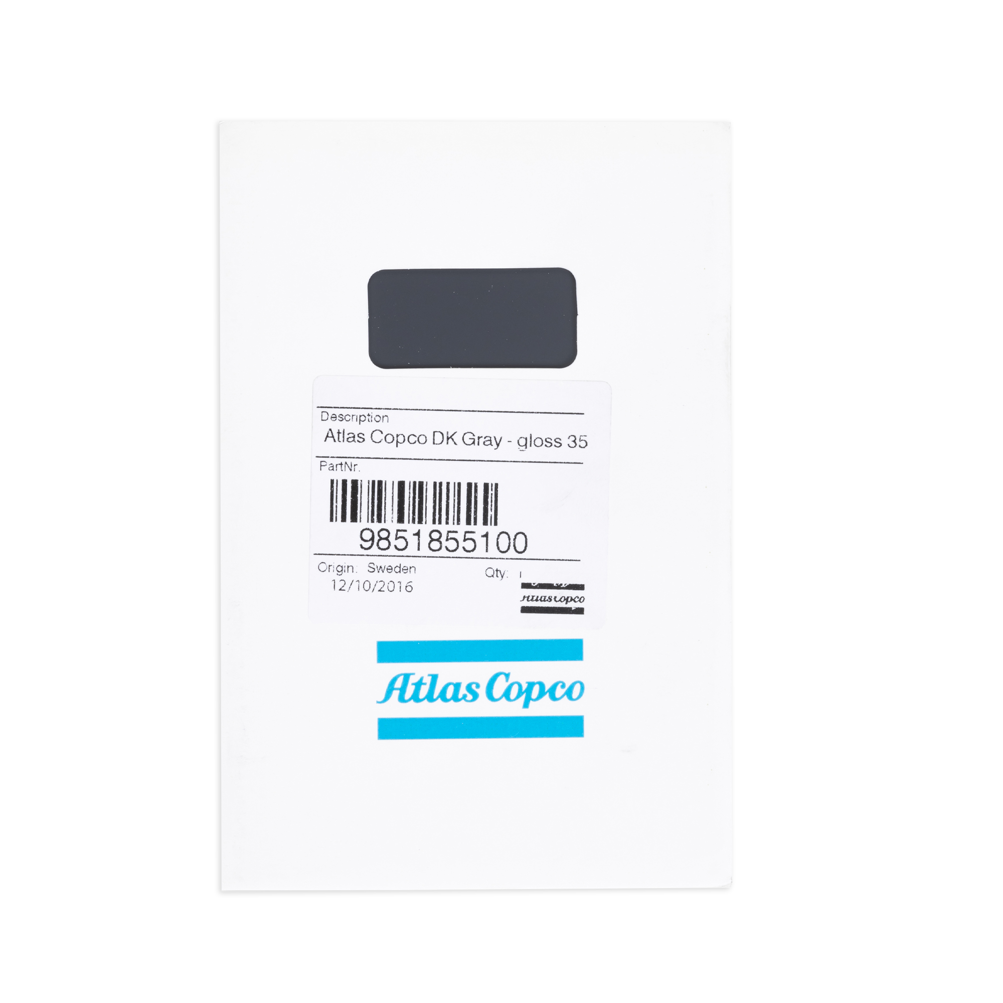 grey color sample atlas copco case