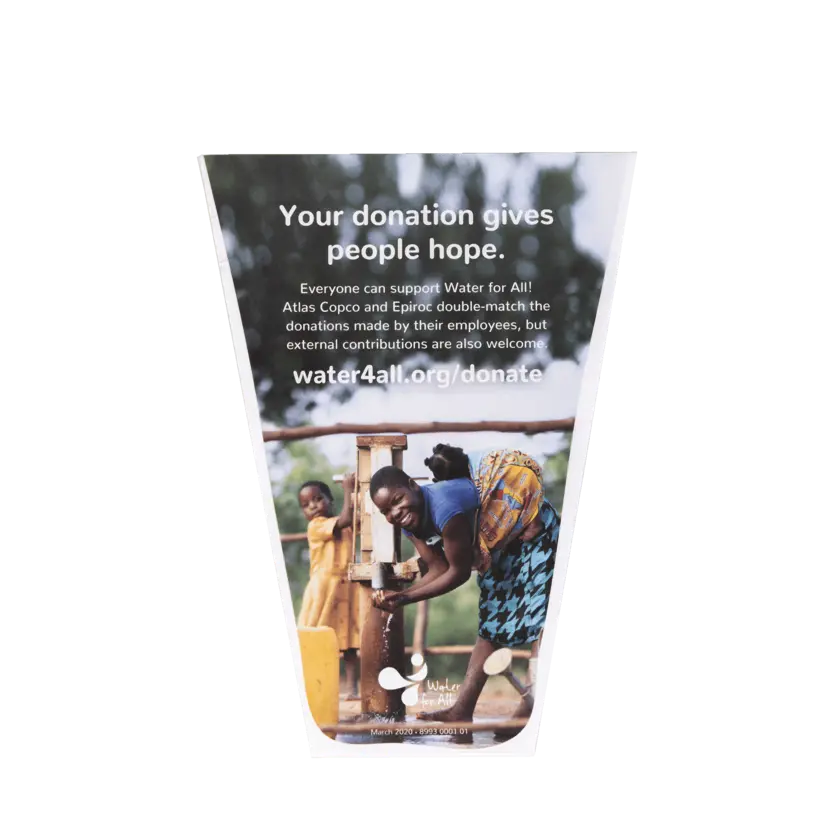 water changes life brochure