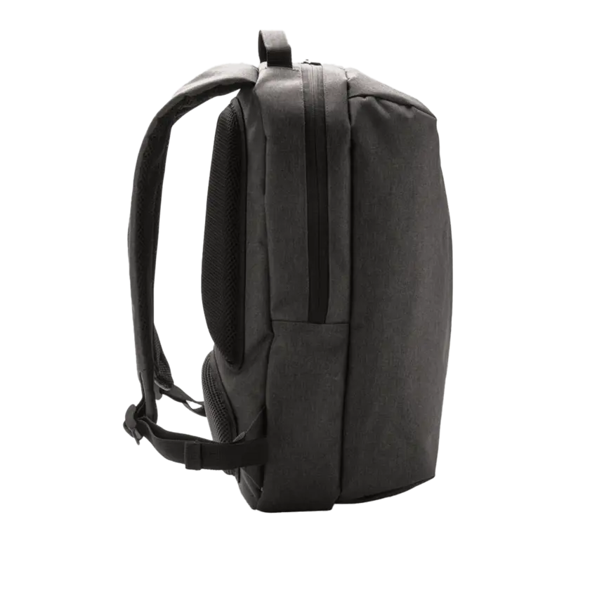 black backpack side view