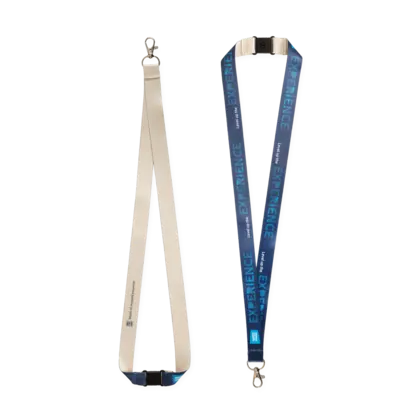 atlas copco lanyard with pattern and logo