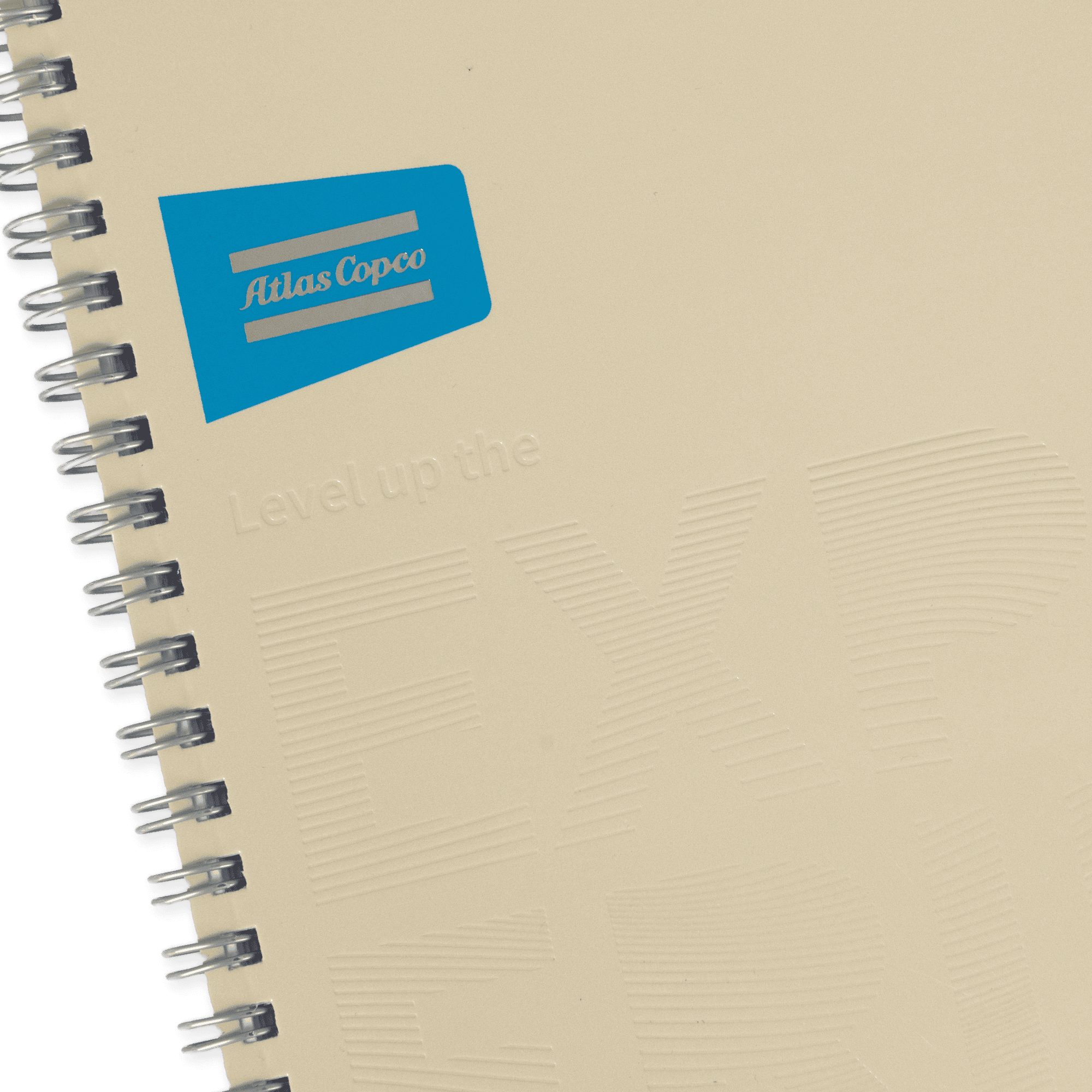 striped pages and calendar top