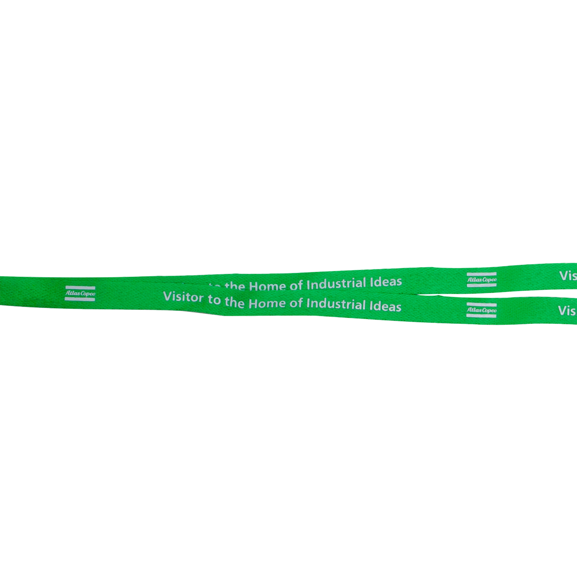 Green atlas copco lanyard
