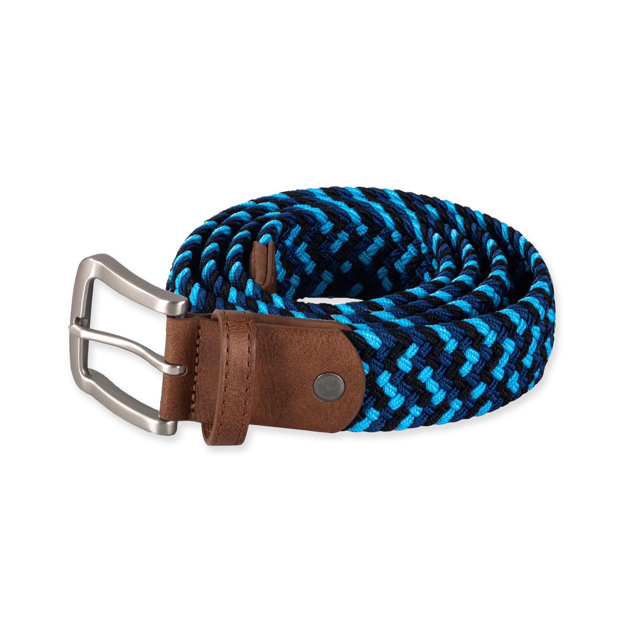 atlas copco belt in blue and navy