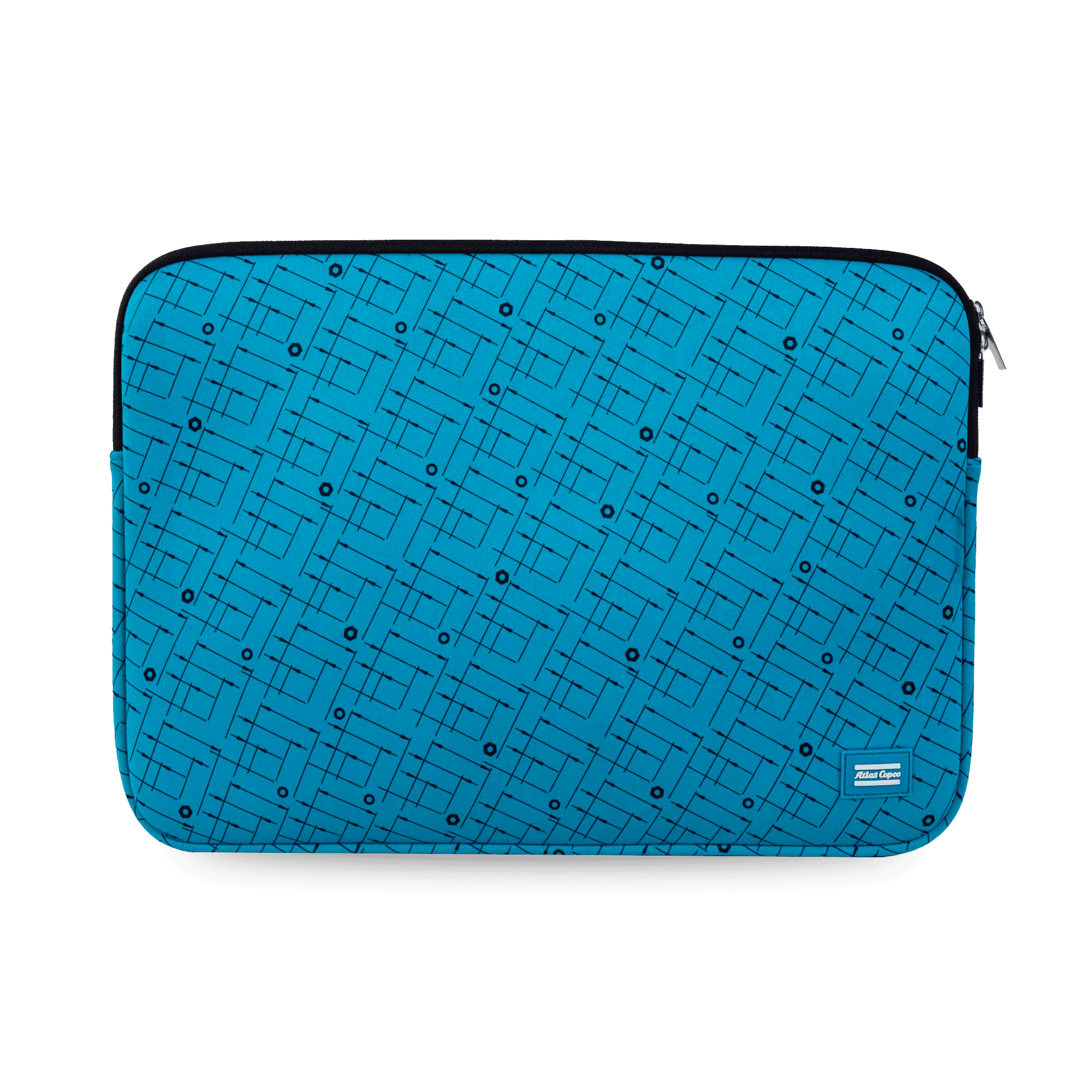 blue laptop bag