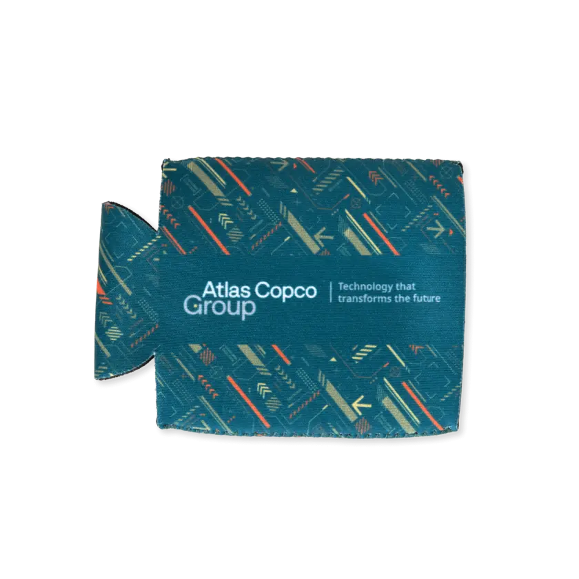 can cooler with atlas copco group logo and pattern product