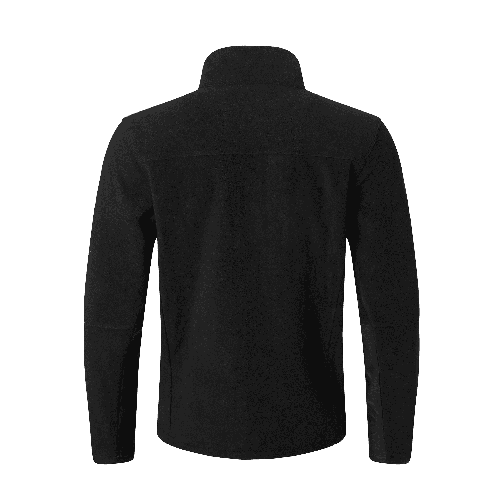 Black jacket with white logo